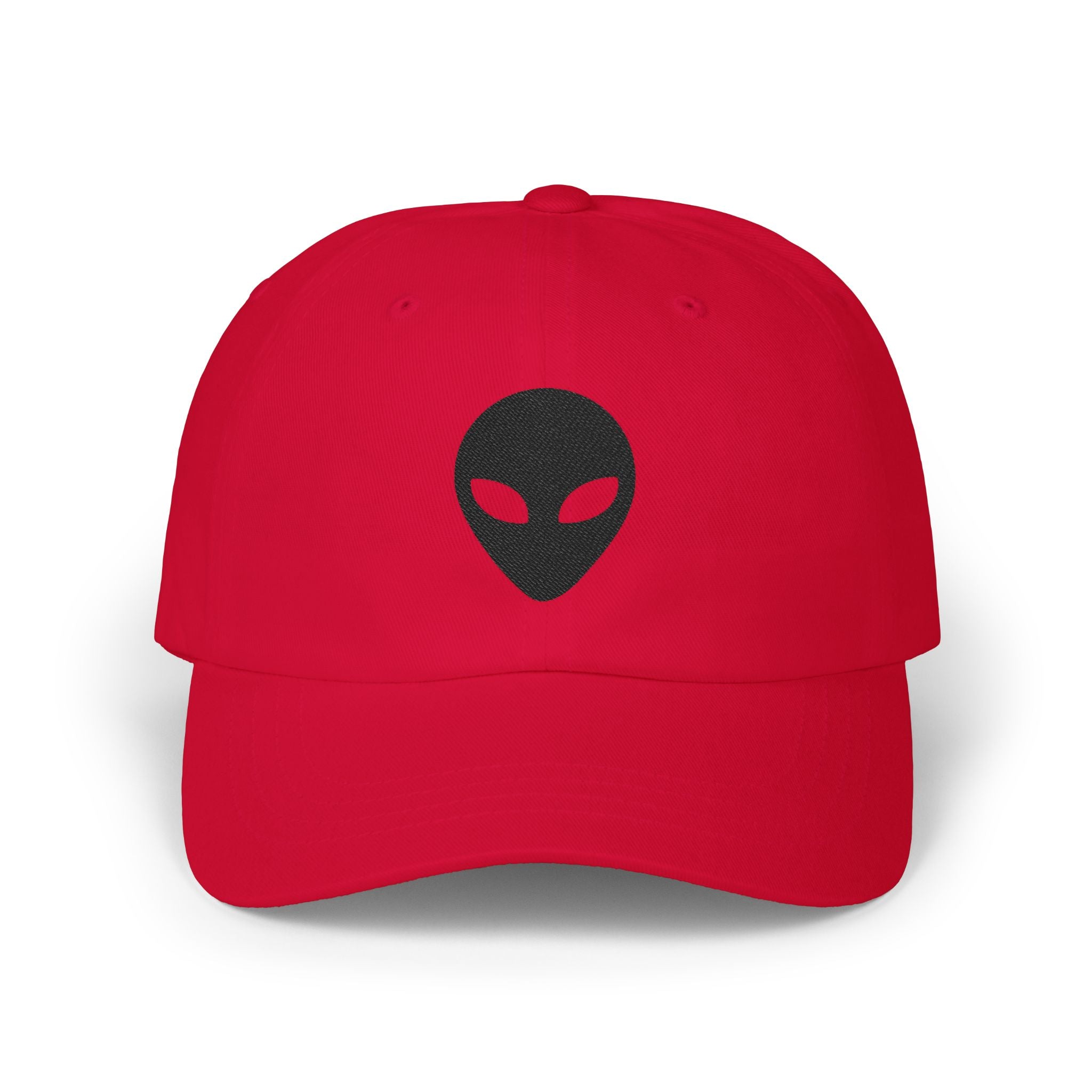 Alien "They Are Here." Dad Cap - Embroidered Baseball Hat light