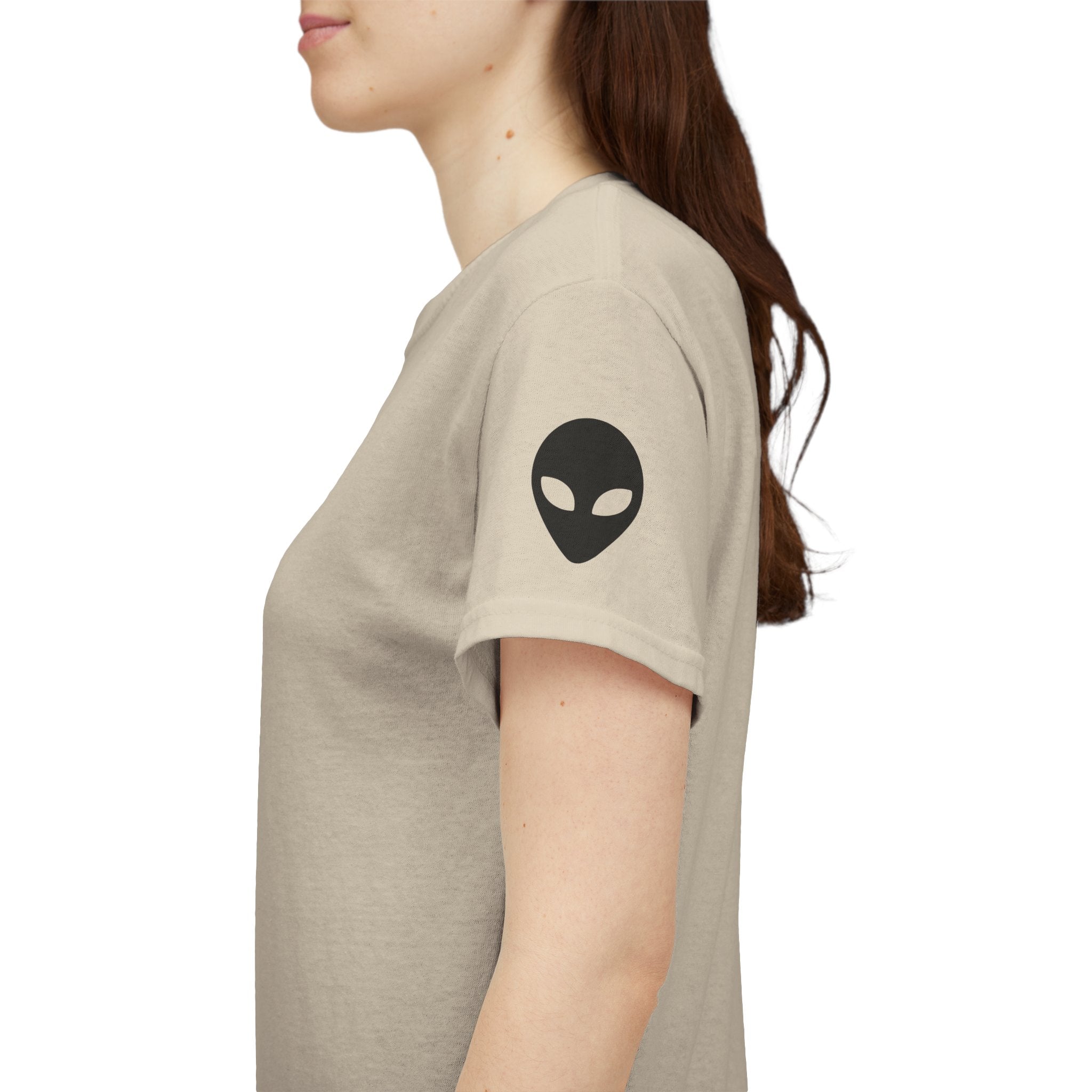 Alien Head "They Are Here" Graphic Tee
