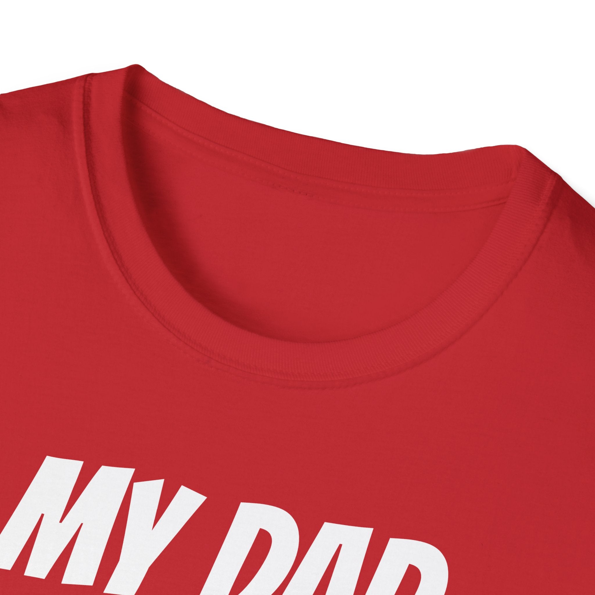Superhero Dad T-Shirt — "My Dad Is My Superhero" Positive Message Tee