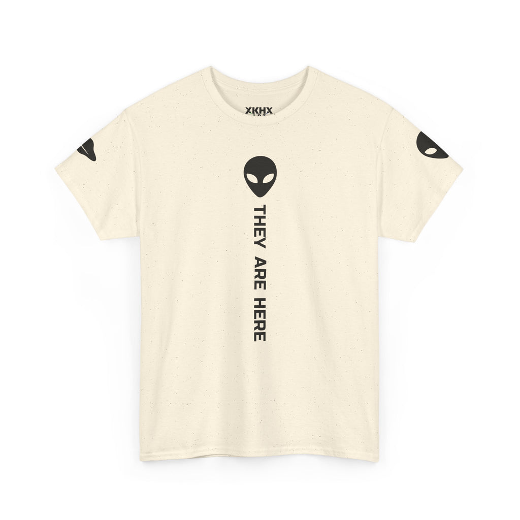 Alien Head "They Are Here" Graphic Tee