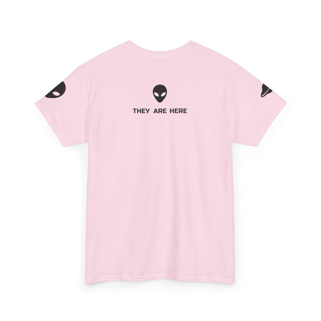 Alien Head "They Are Here" Graphic Tee