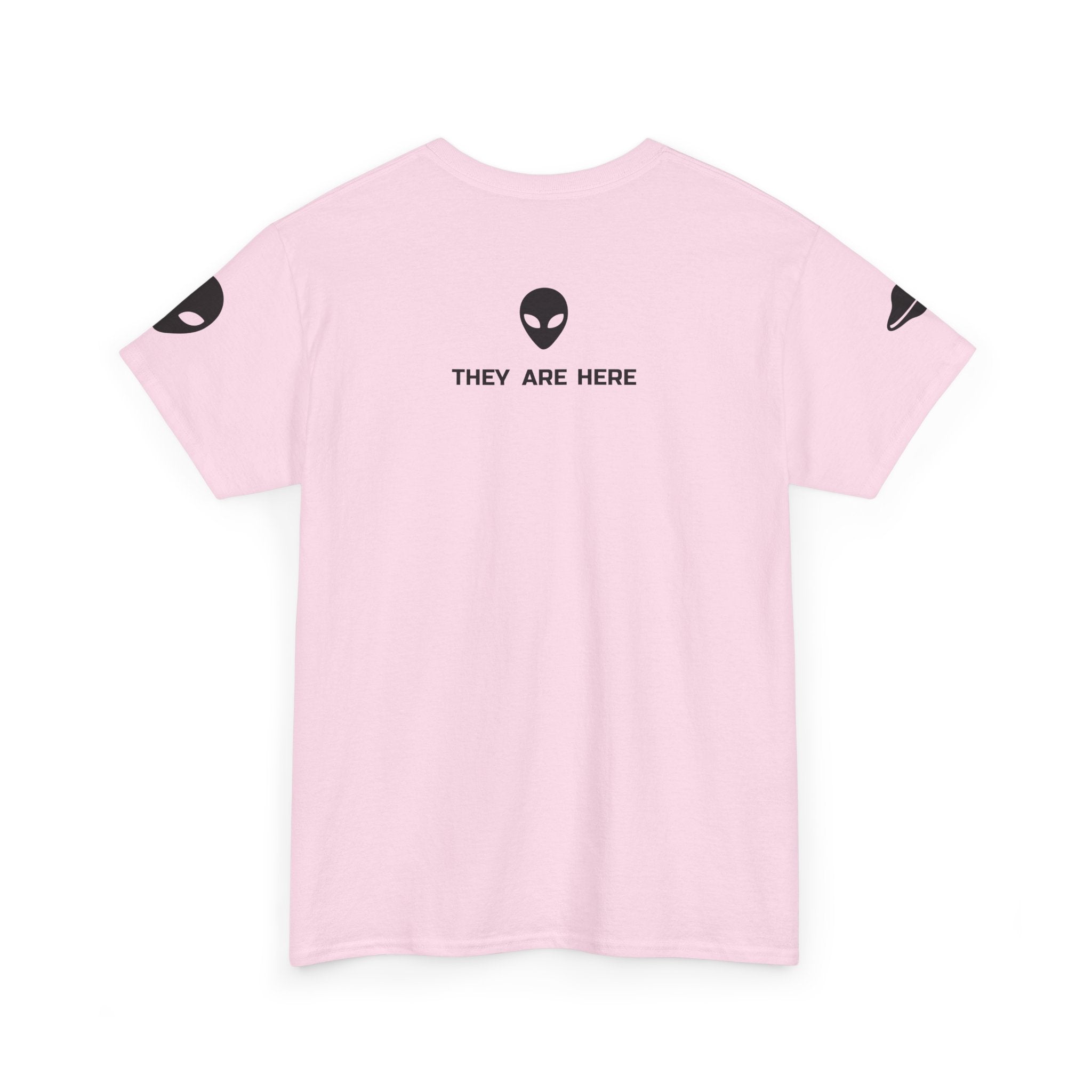 Alien Head "They Are Here" Graphic Tee
