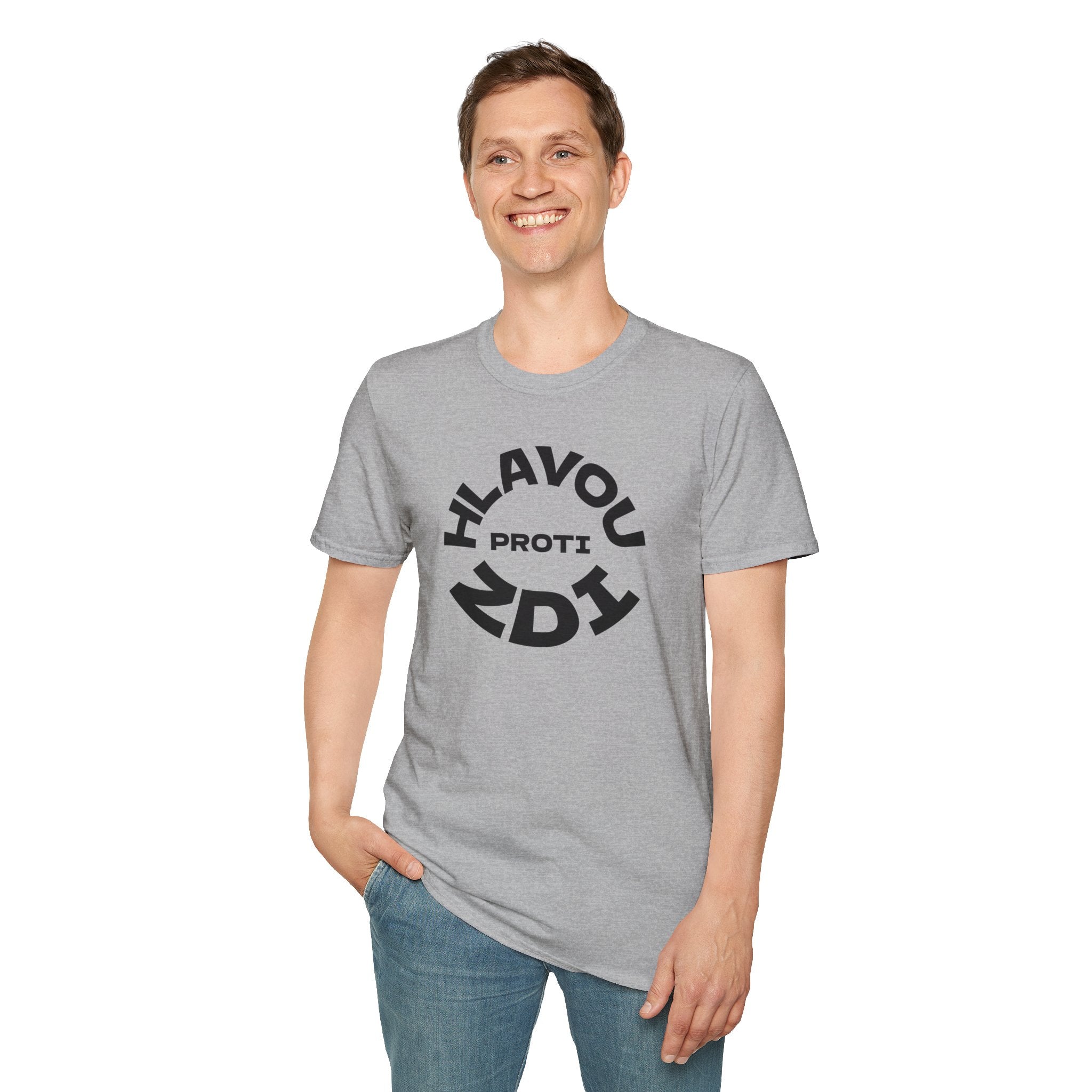 T-Shirt — Hlavou Proti Zdi - Bold Graphic Tee