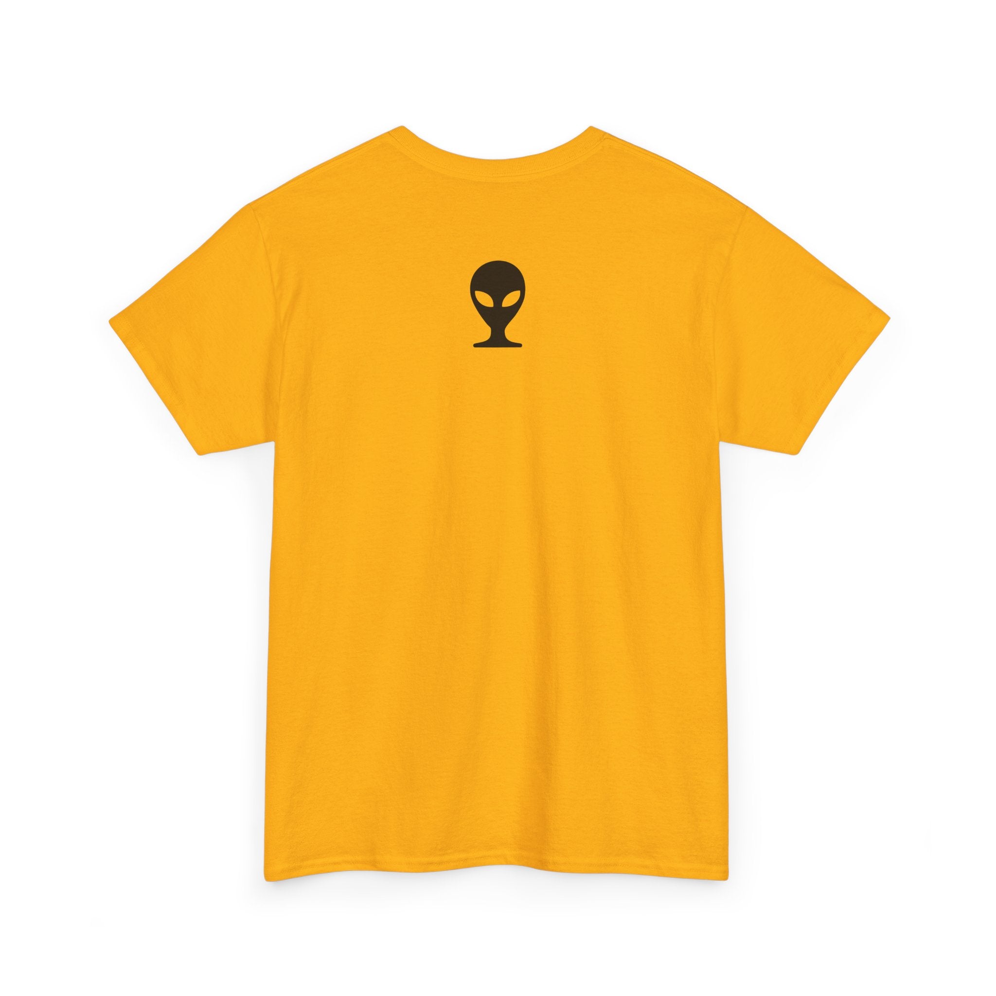 Alien Tee — Minimal "They Are Real" Vertical Graphic T-Shirt