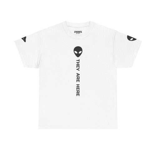 Alien Head "They Are Here" Graphic Tee