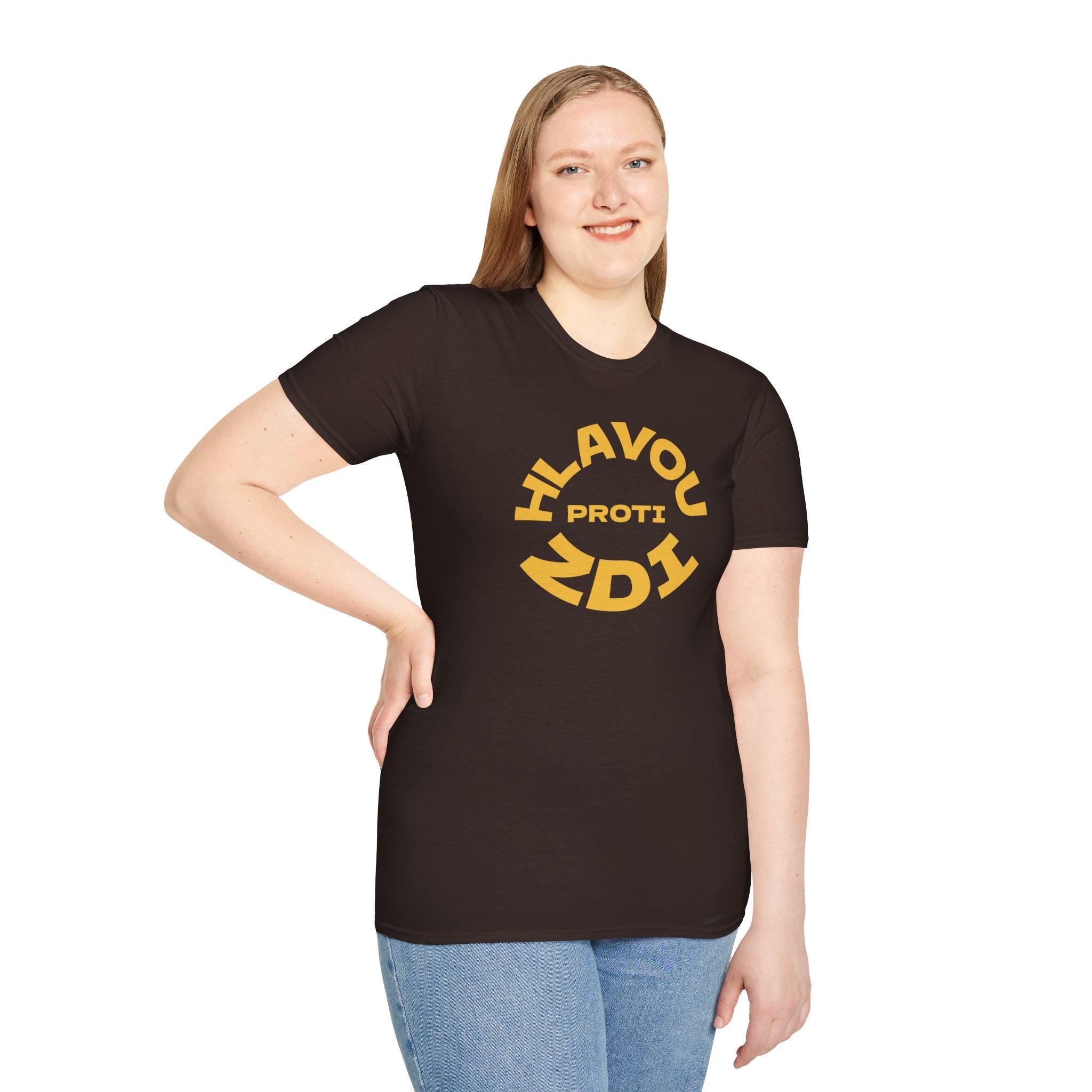 T-Shirt — Hlavou Proti Zdi - Bold Graphic Tee