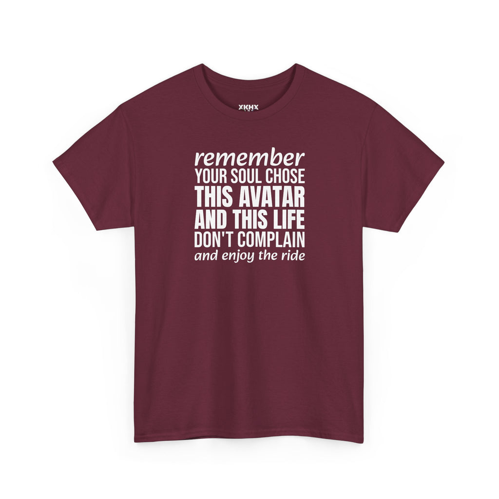 Remember Your Soul Chose This Life Tee — Inspirational Spiritual Quote T-Shirt