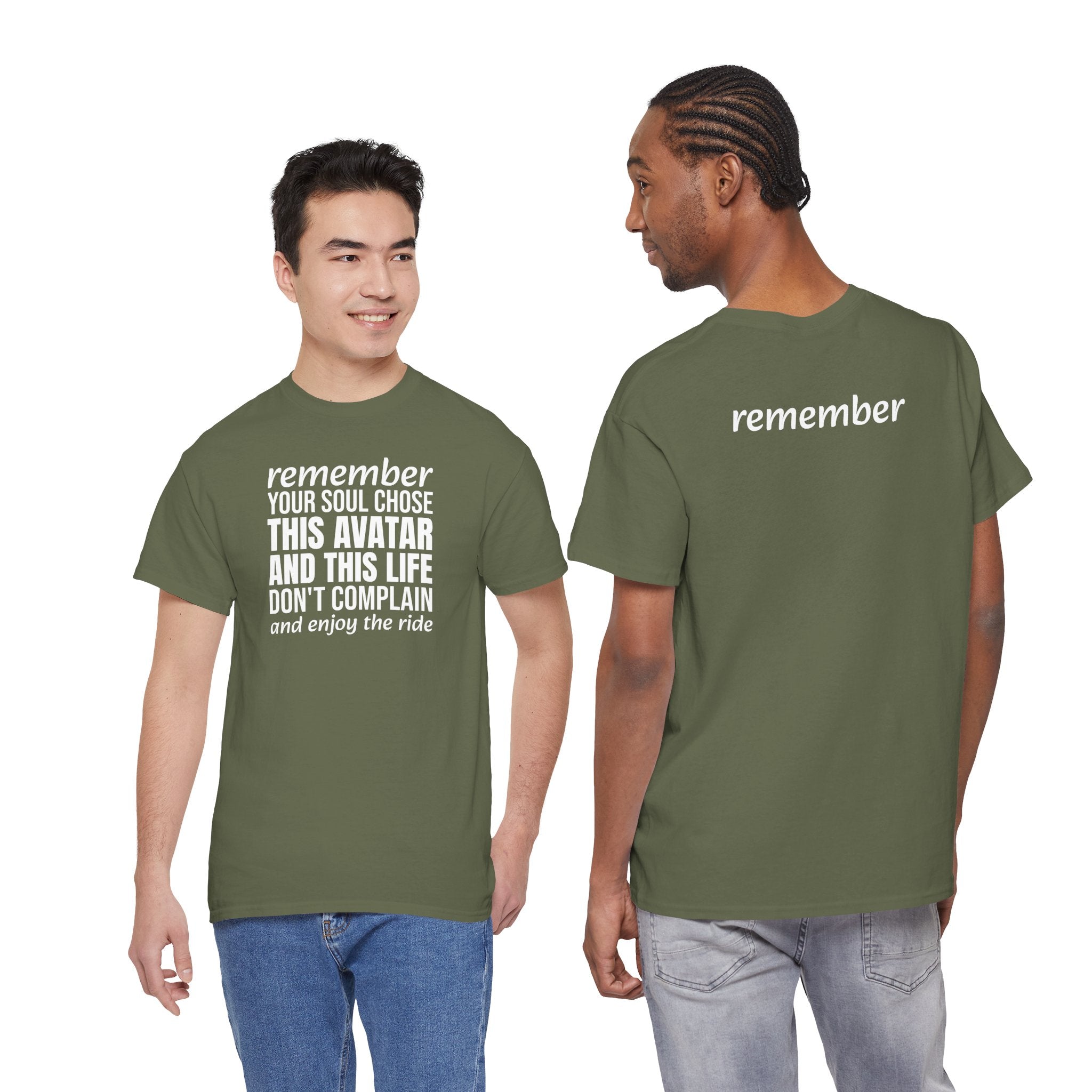 Remember Your Soul Chose This Life Tee — Inspirational Spiritual Quote T-Shirt