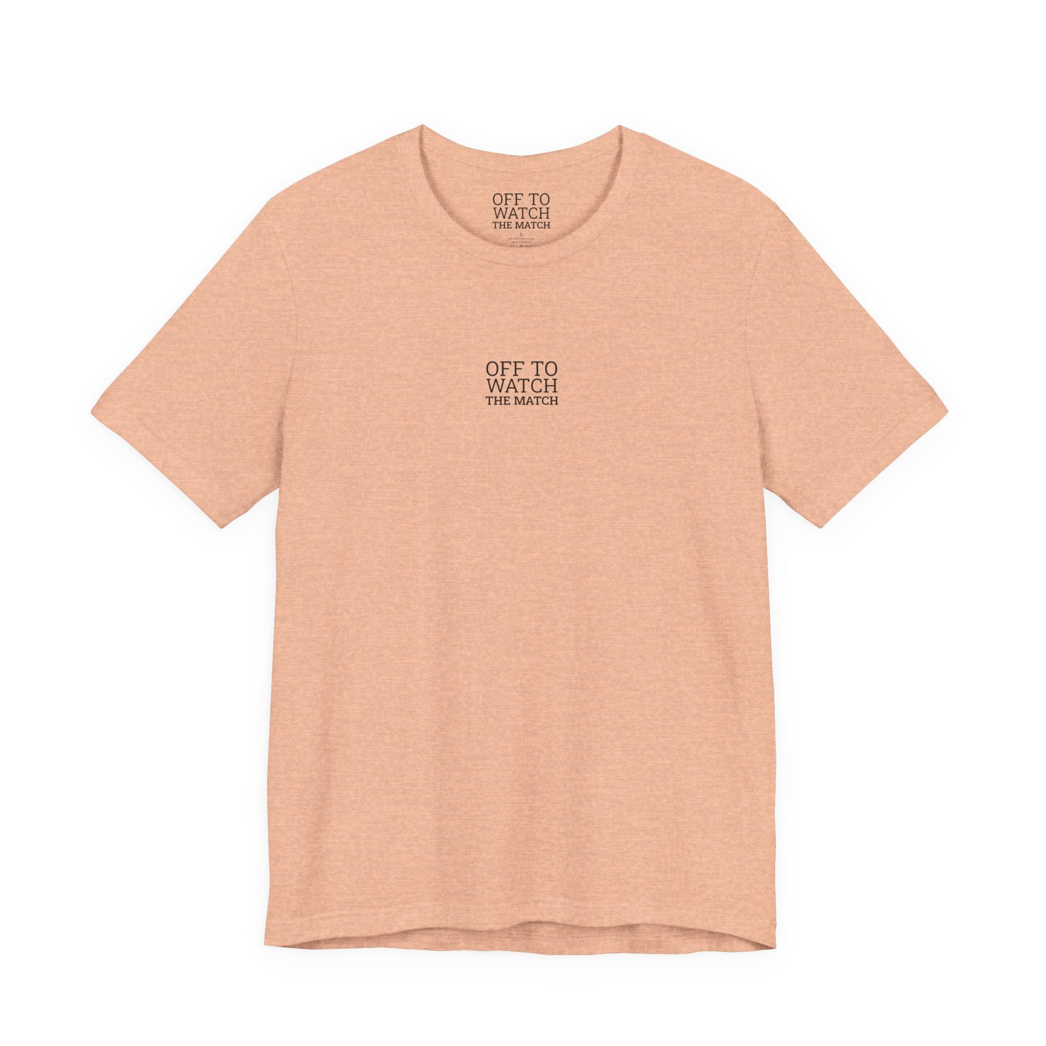 Off to Watch the Match Tee | soccer watch party, match-day outfit