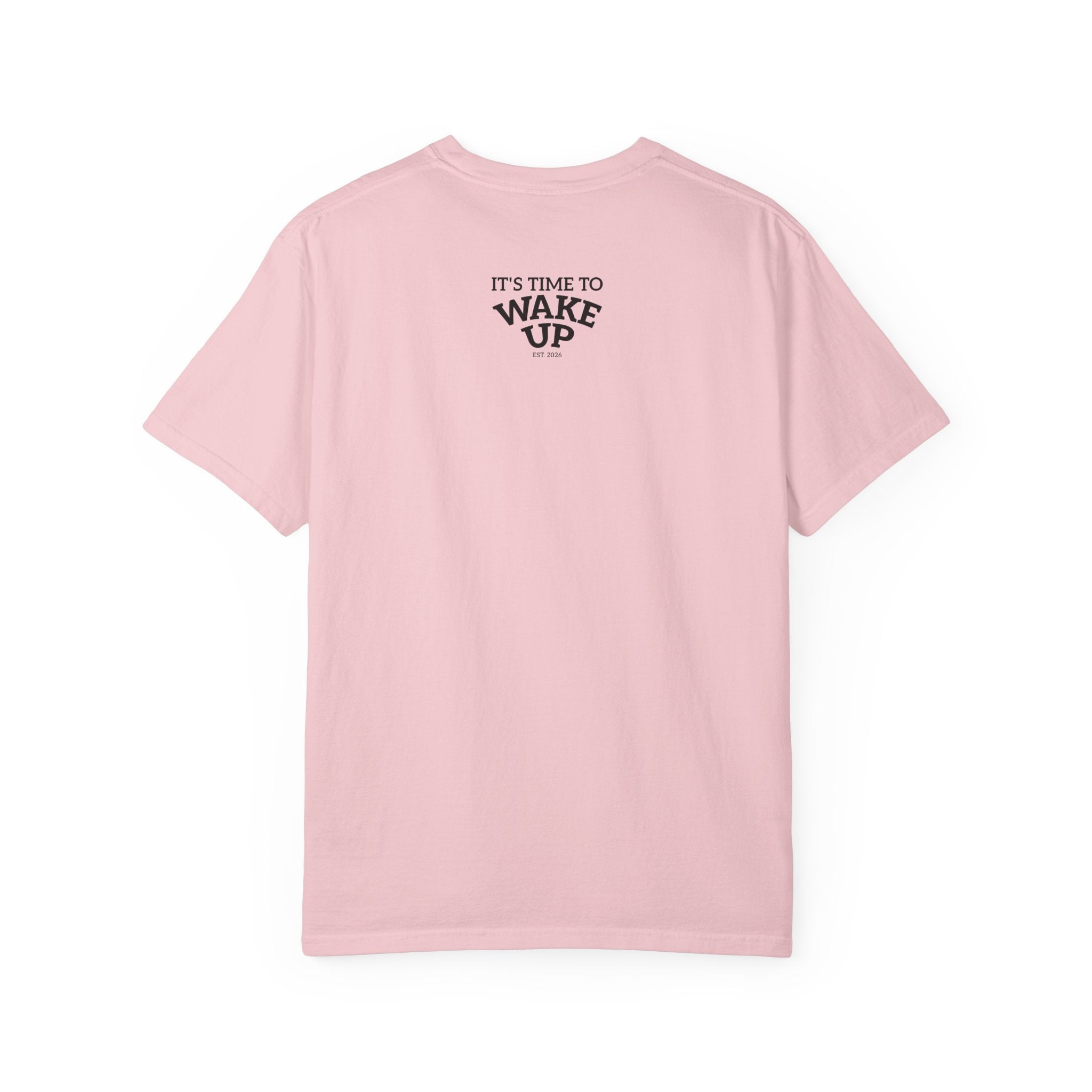 Wake Up Graphic T-Shirt — "It's Time to Wake Up" Casual Tee