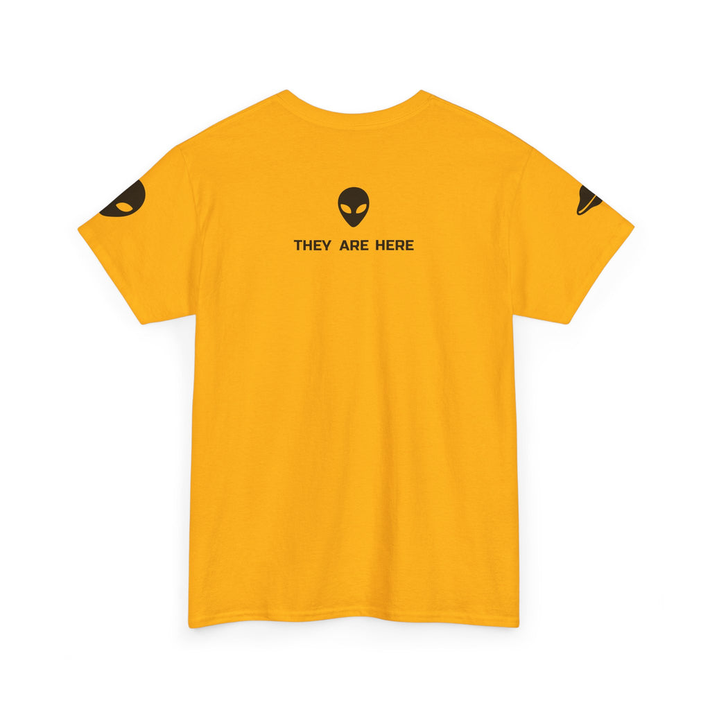 Alien Head "They Are Here" Graphic Tee