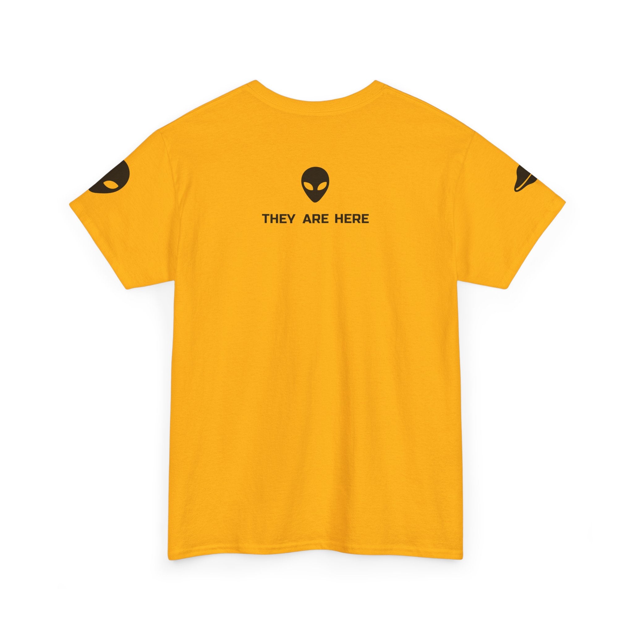 Alien Head "They Are Here" Graphic Tee