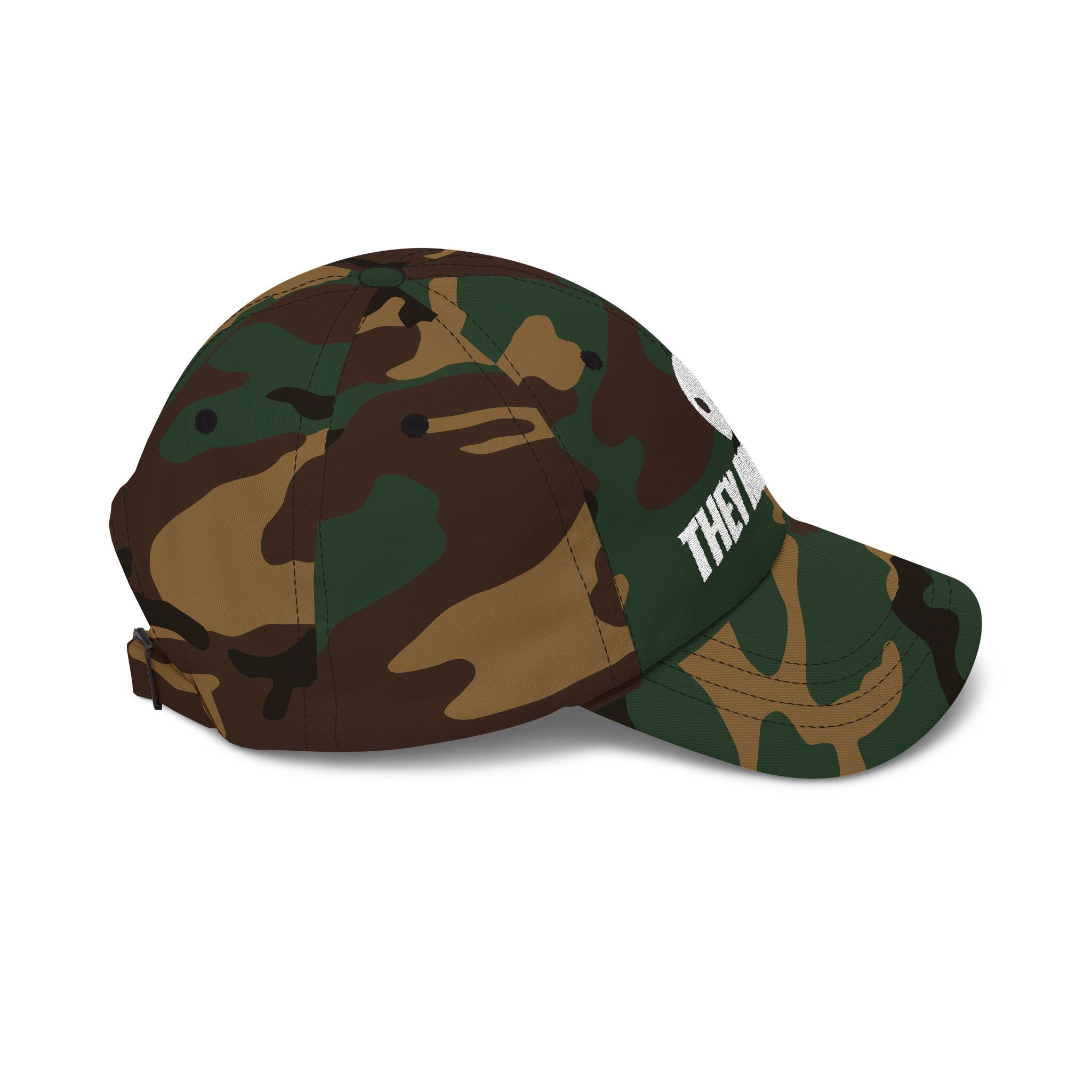 Alien "They Are Here" Dad Cap - Embroidered Baseball Hat dark