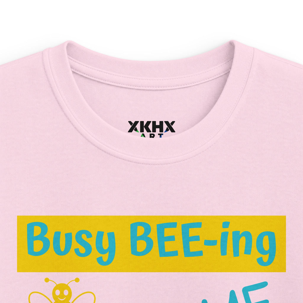Personalizable "Busy BEE-ing Awesome in [XX] Grade" Kids Tee