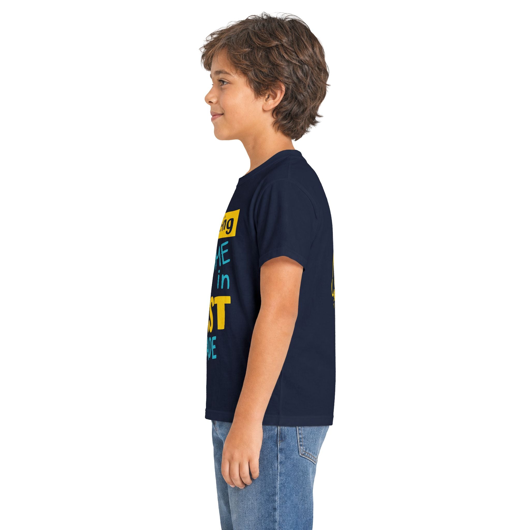 Personalizable "Busy BEE-ing Awesome in [XX] Grade" Kids Tee