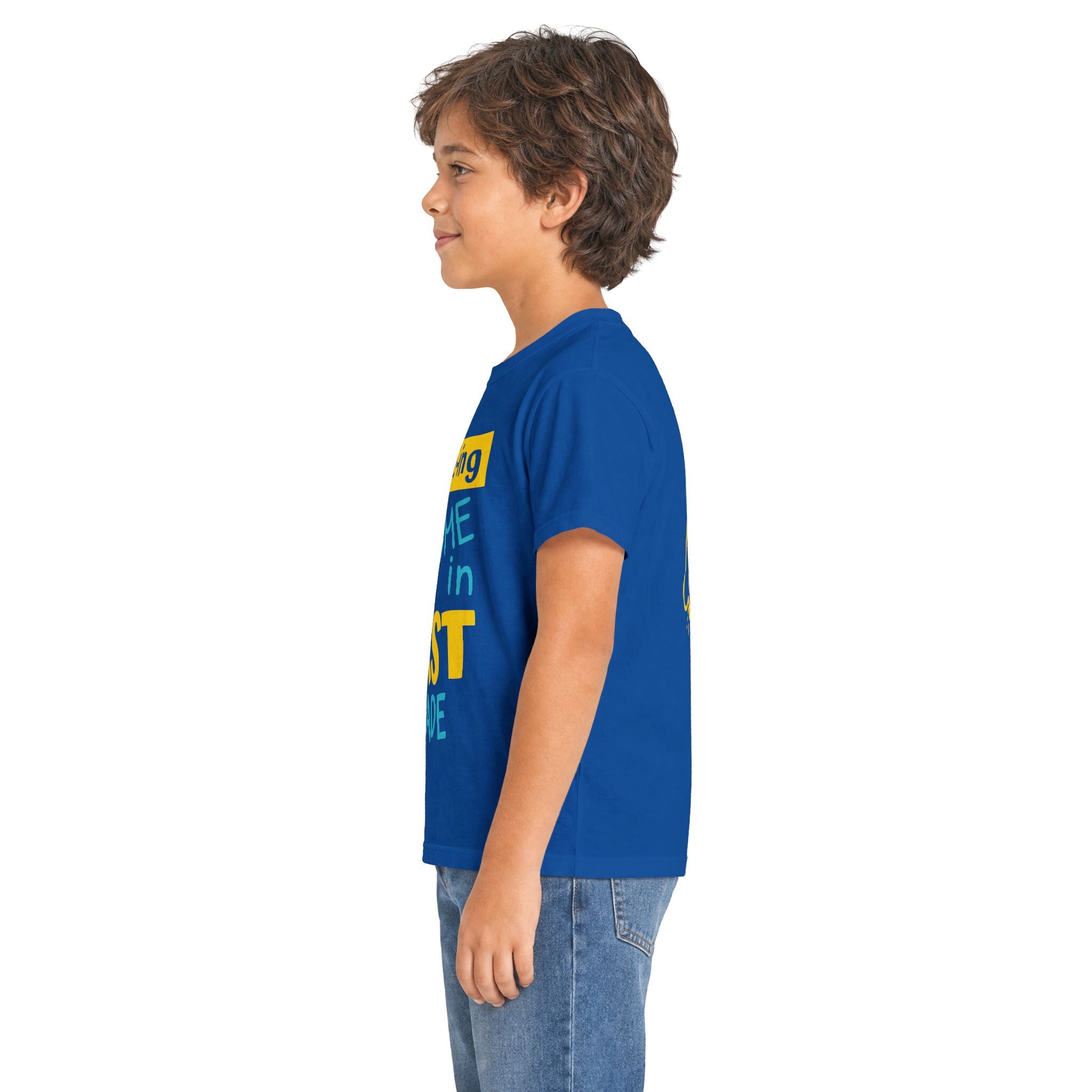 Personalizable "Busy BEE-ing Awesome in [XX] Grade" Kids Tee
