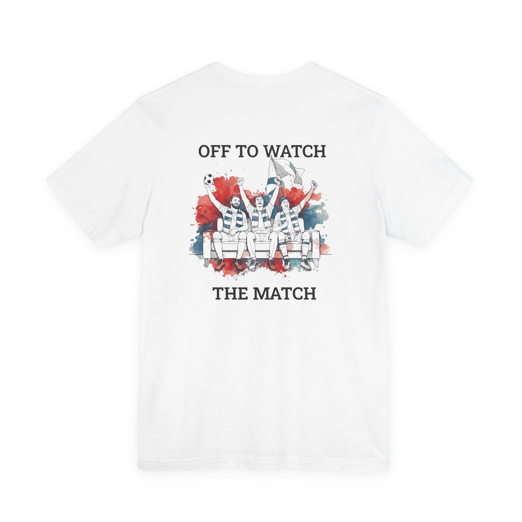Off to Watch the Match Tee | soccer watch party, match-day outfit