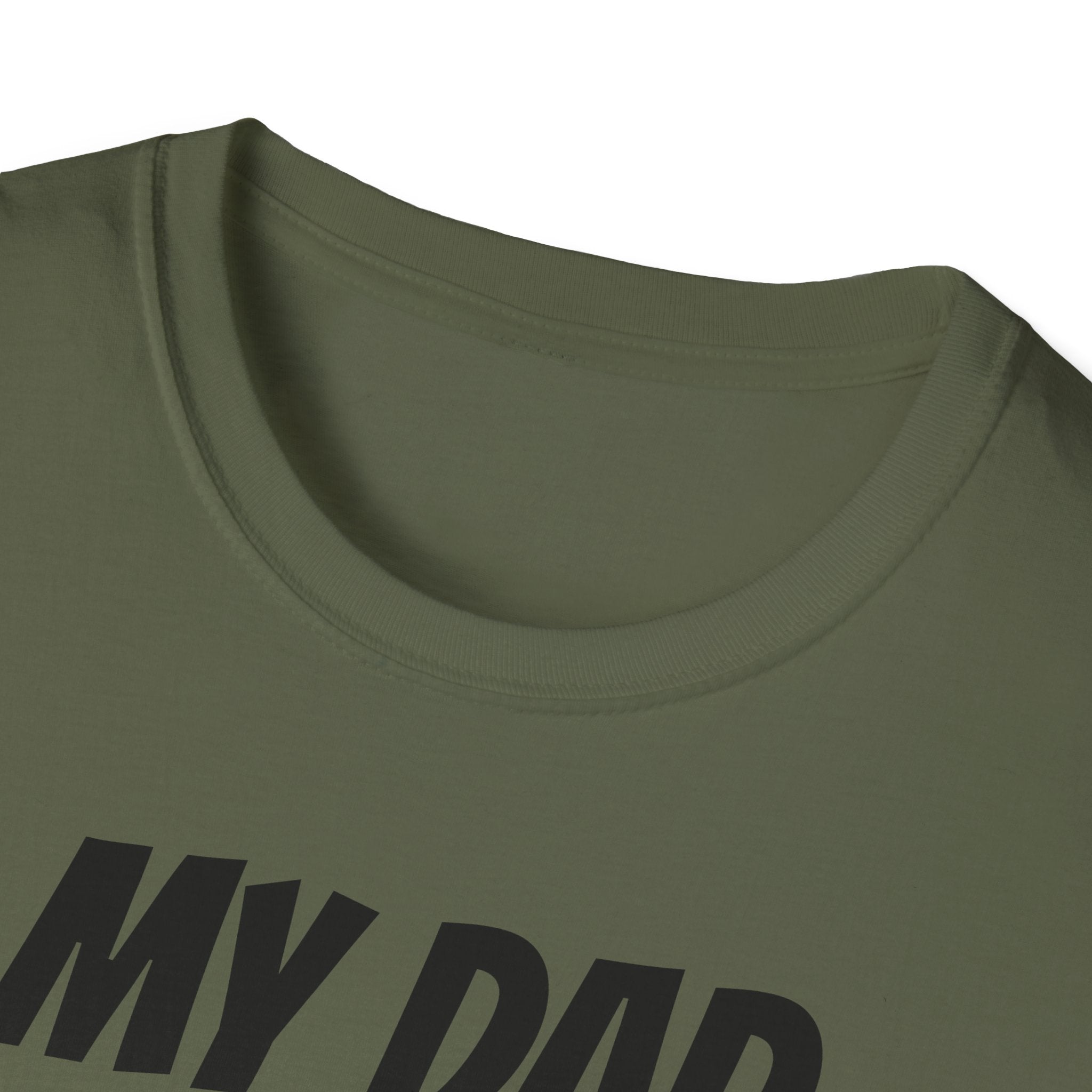 Superhero Dad T-Shirt — "My Dad Is My Superhero" Positive Message Tee
