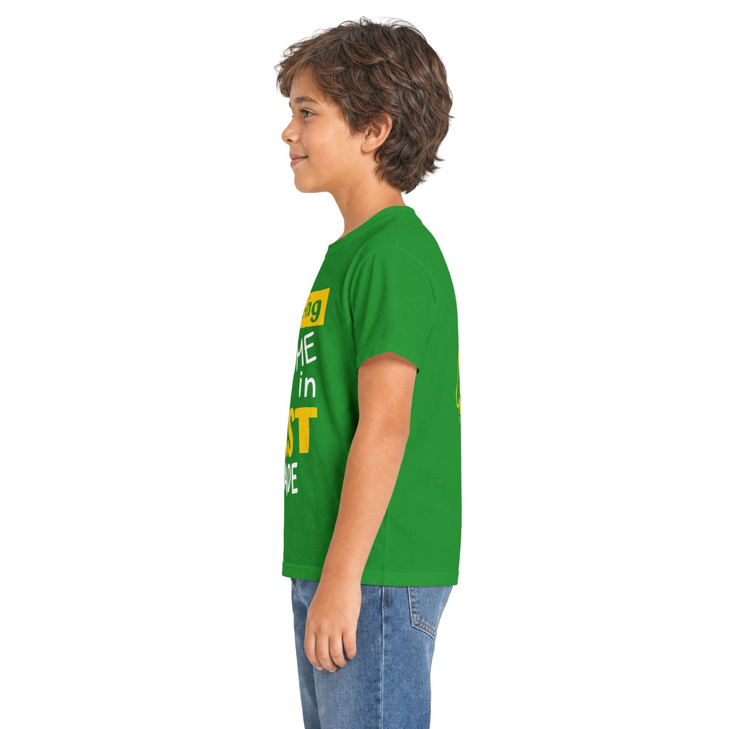 Personalizable "Busy BEE-ing Awesome in [XX] Grade" Kids Tee