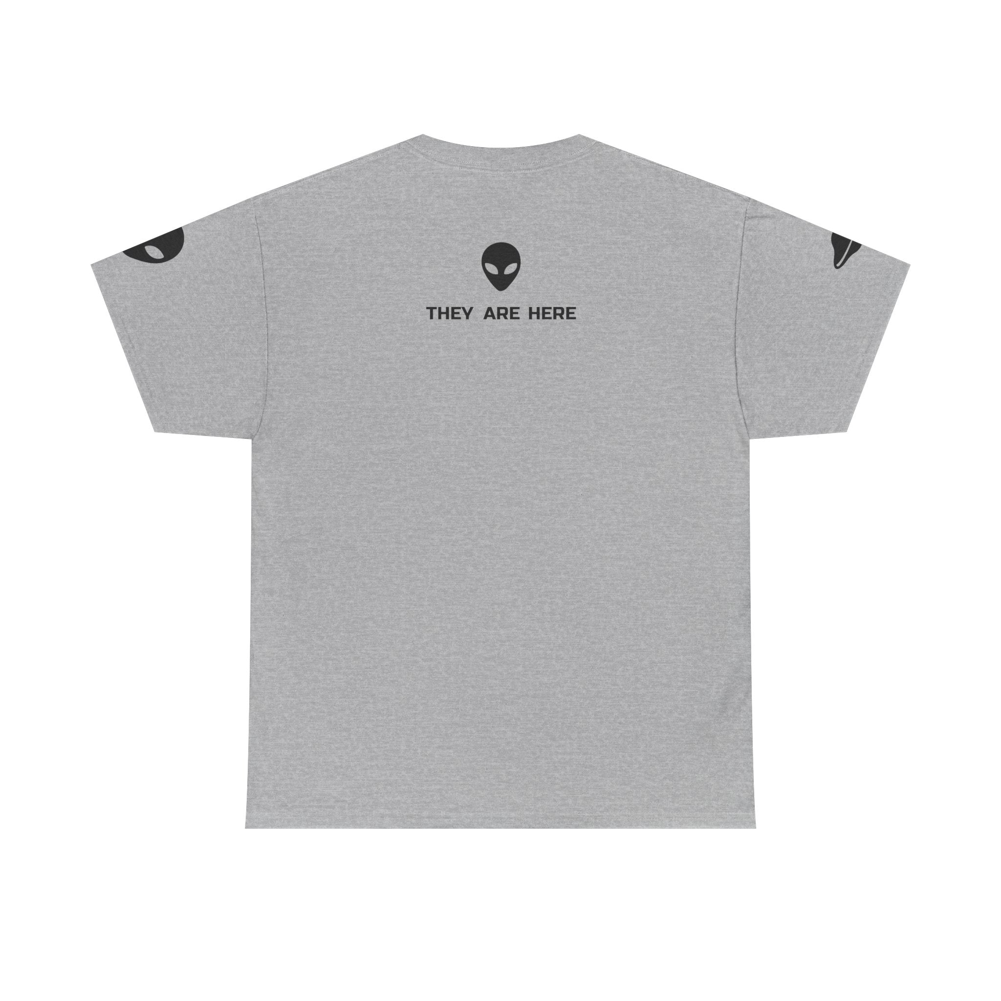 Alien Head "They Are Here" Graphic Tee