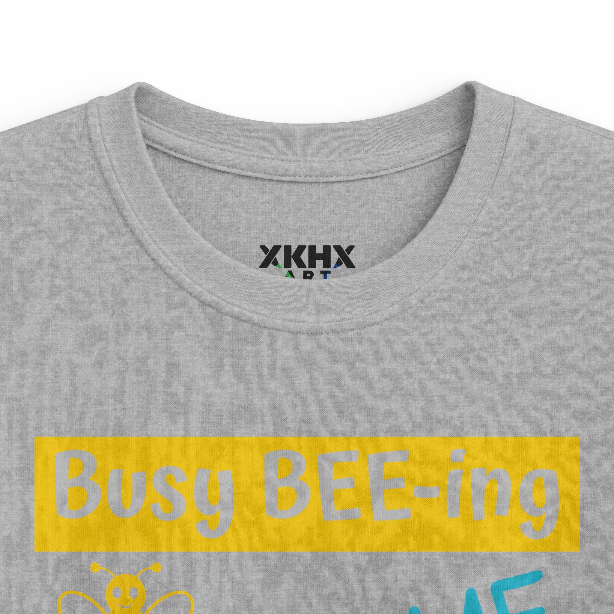 Personalizable "Busy BEE-ing Awesome in [XX] Grade" Kids Tee
