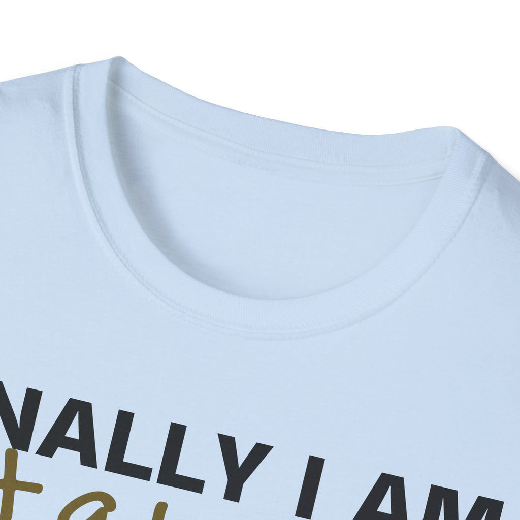 Alien T-Shirt — "Finally I am not a Weirdo talking about UFO & Aliens" - Positive Message Alien Tee