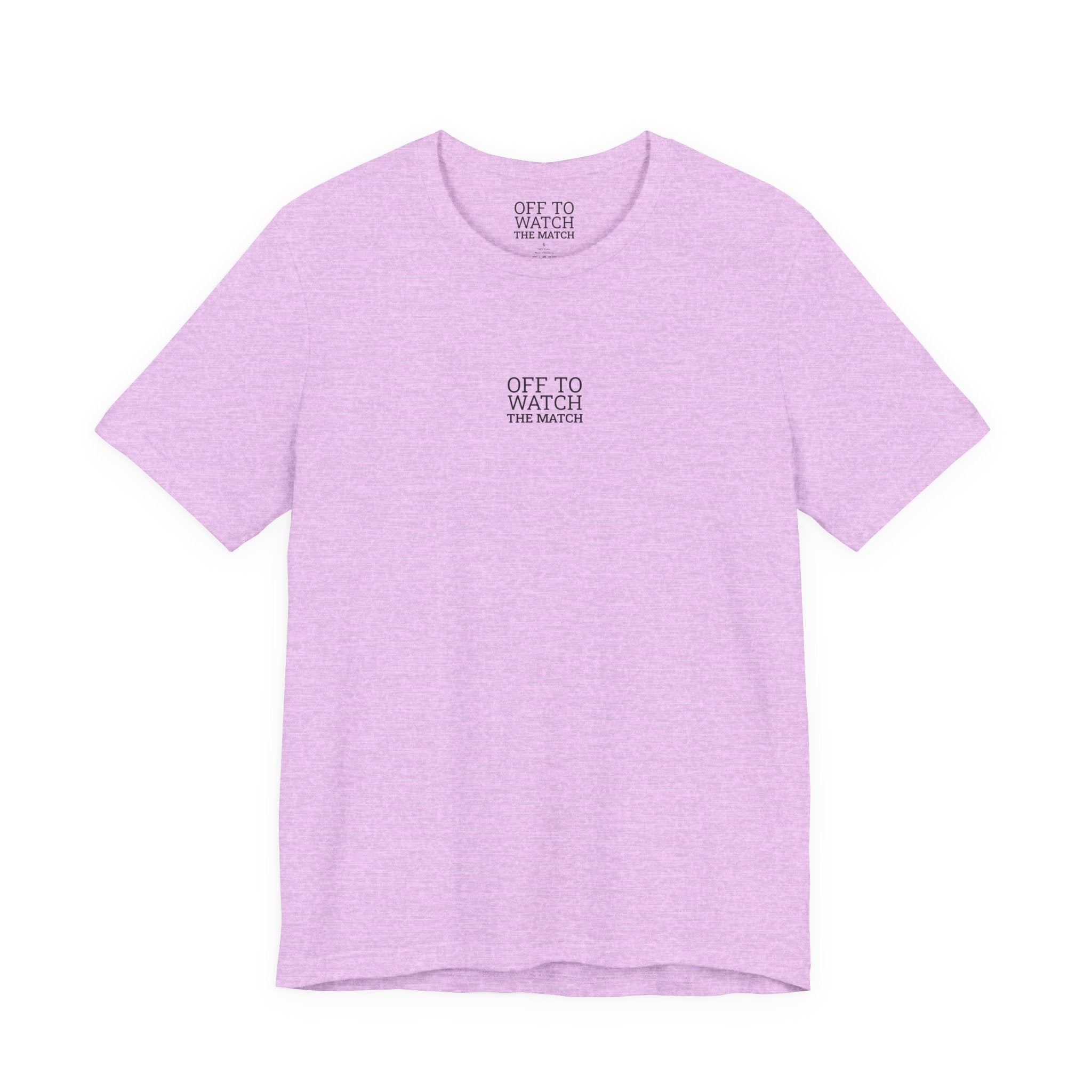 Off to Watch the Match Tee | soccer watch party, match-day outfit