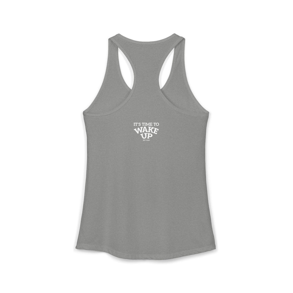 Wake Up dark | Women's Ideal Racerback Tank