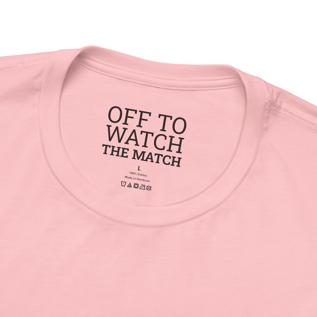 Off to Watch the Match Tee | soccer watch party, match-day outfit