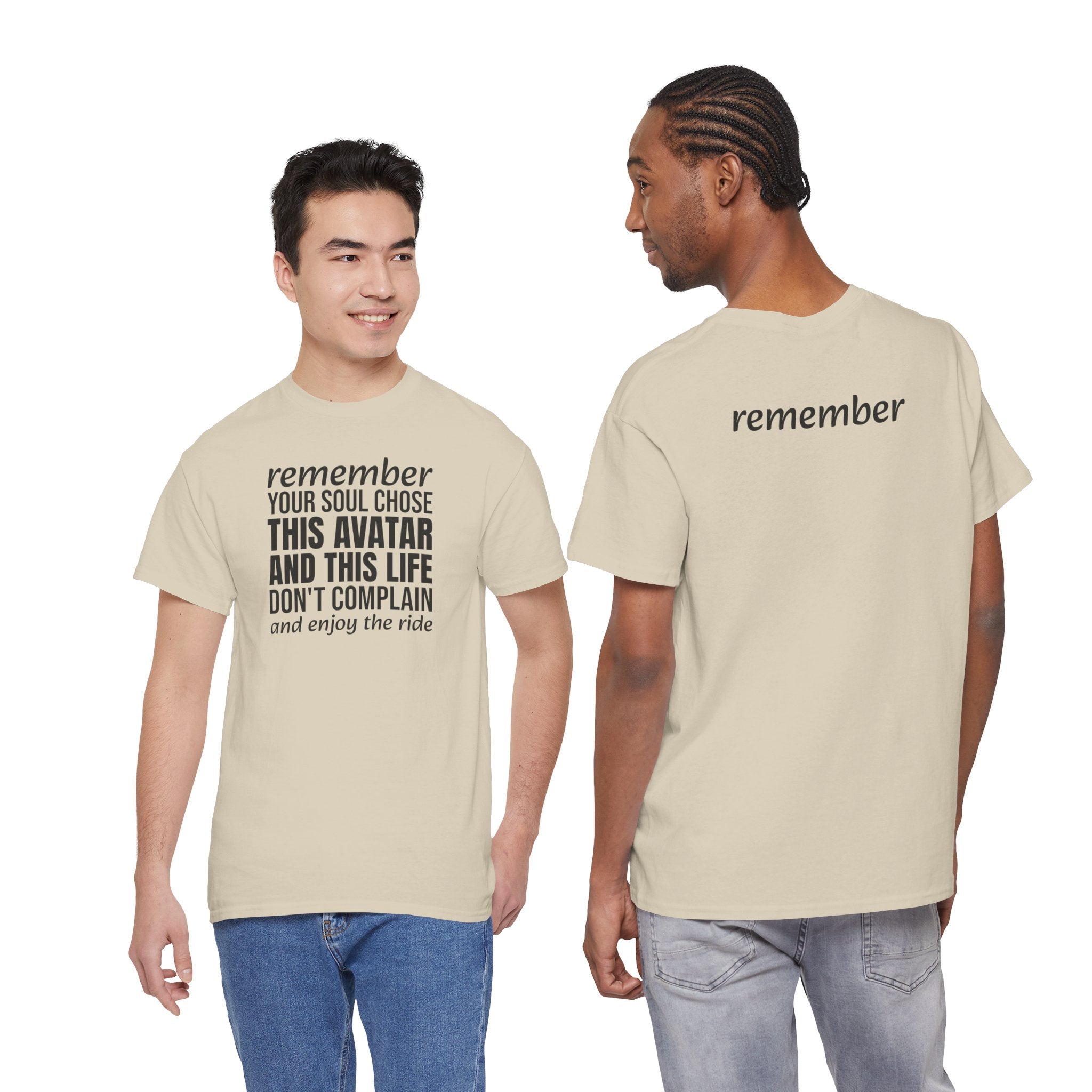 Remember Your Soul Chose This Life Tee — Inspirational Spiritual Quote T-Shirt
