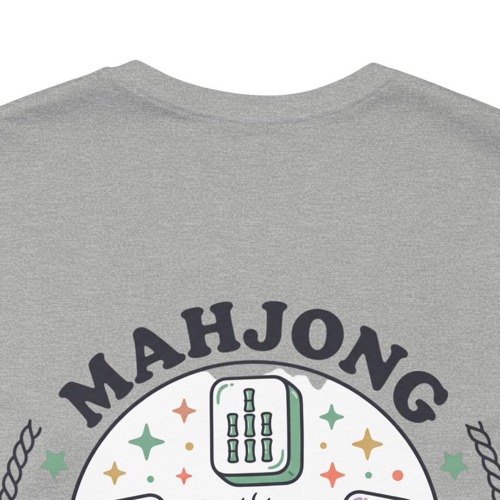Mahjong Social Club Tee | tile-inspired, jade green pastel