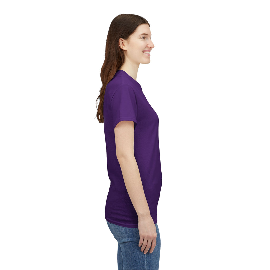Alien Tee — Minimal "They Are Real" Vertical Graphic T-Shirt dark