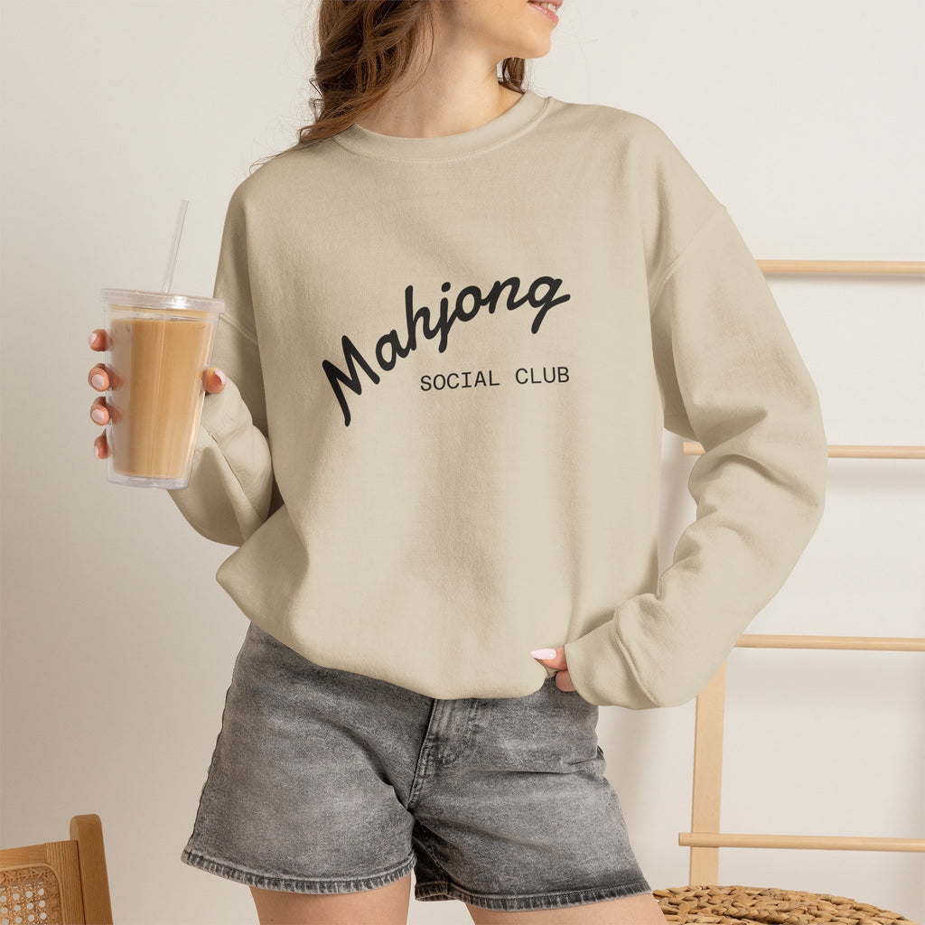 Mahjong Social Club | Unisex Heavy Blend™ Crewneck Sweatshirt