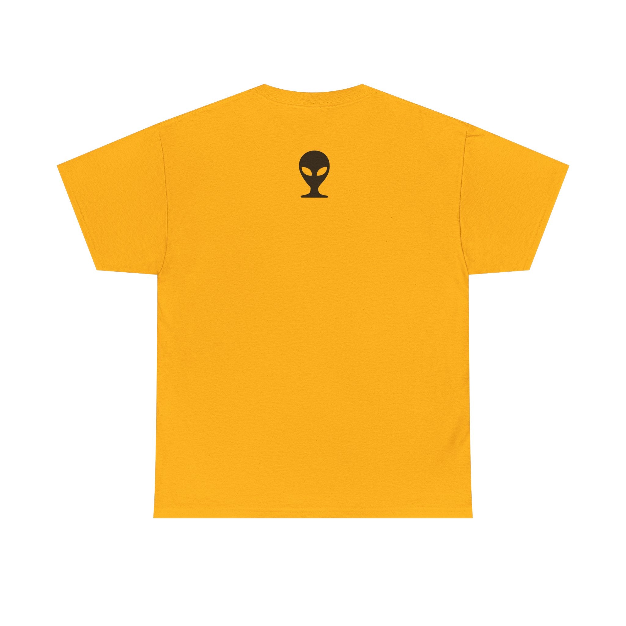 Alien Tee — Minimal "They Are Real" Vertical Graphic T-Shirt
