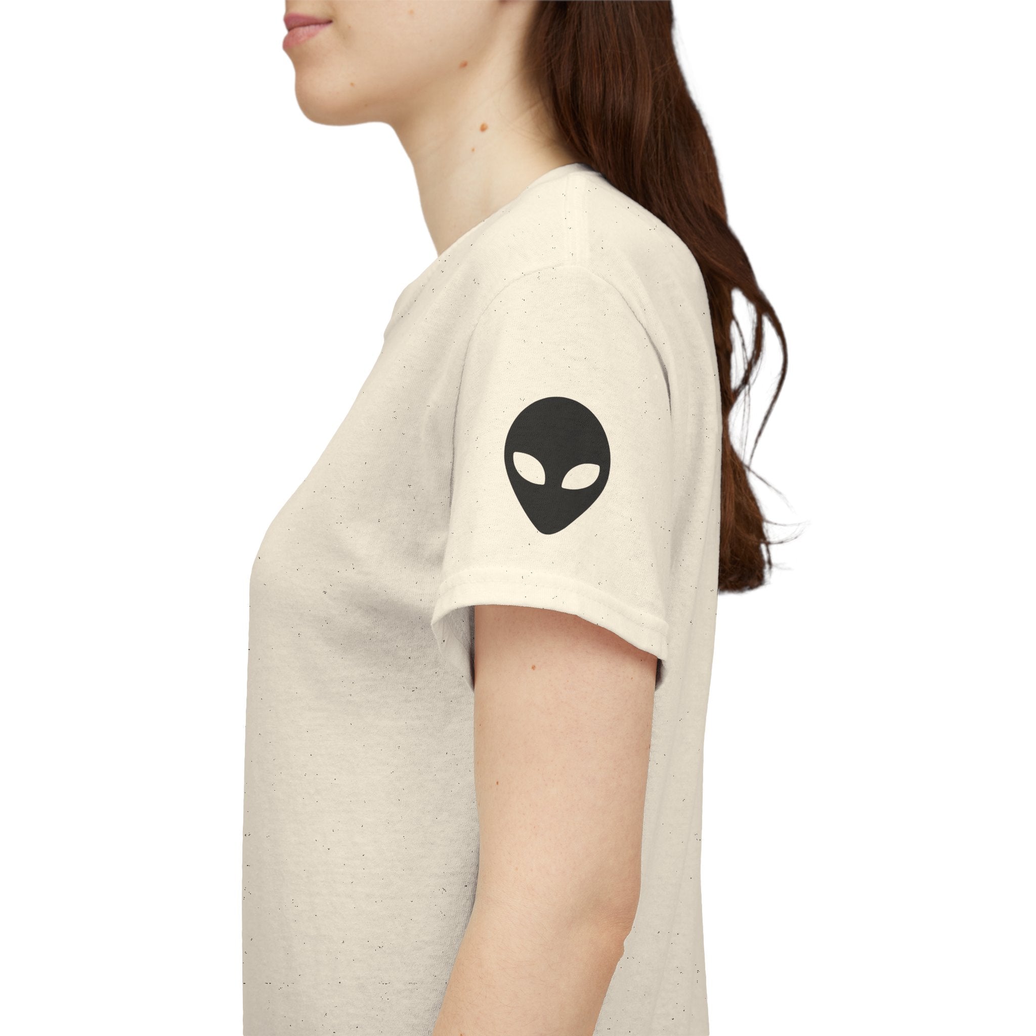 Alien Head "They Are Here" Graphic Tee