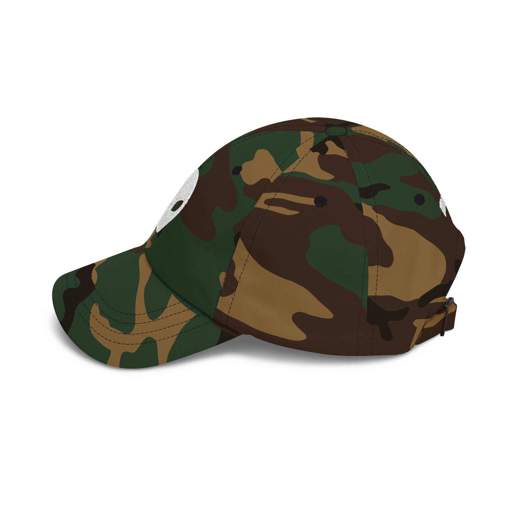 Alien "They Are Here." Dad Cap - Embroidered Baseball Hat dark