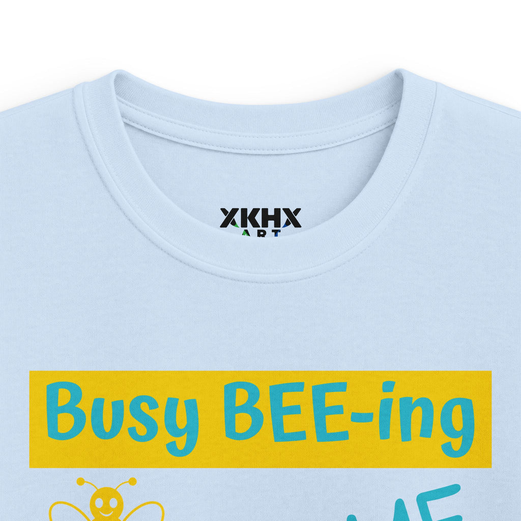 Personalizable "Busy BEE-ing Awesome in [XX] Grade" Kids Tee