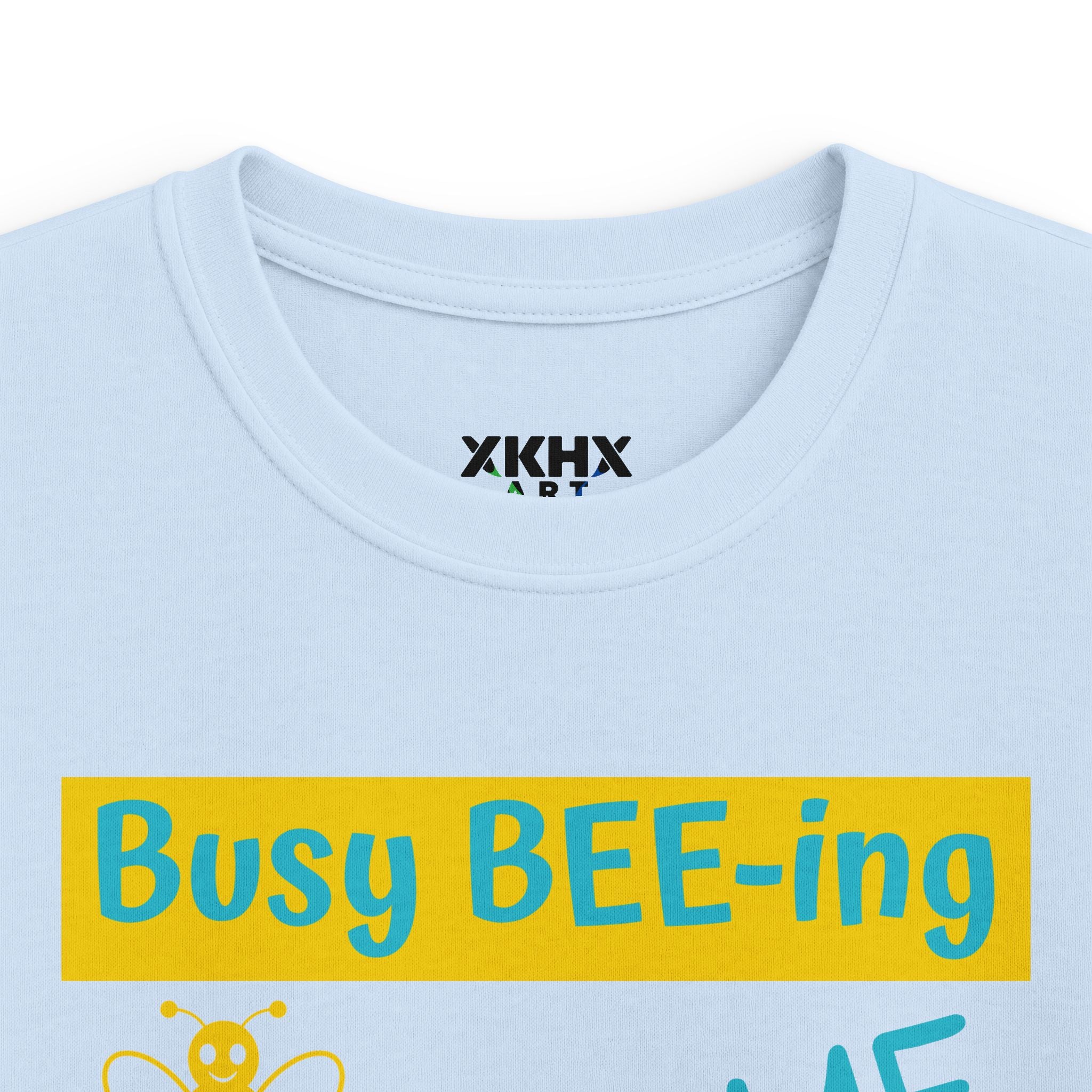 Personalizable "Busy BEE-ing Awesome in [XX] Grade" Kids Tee
