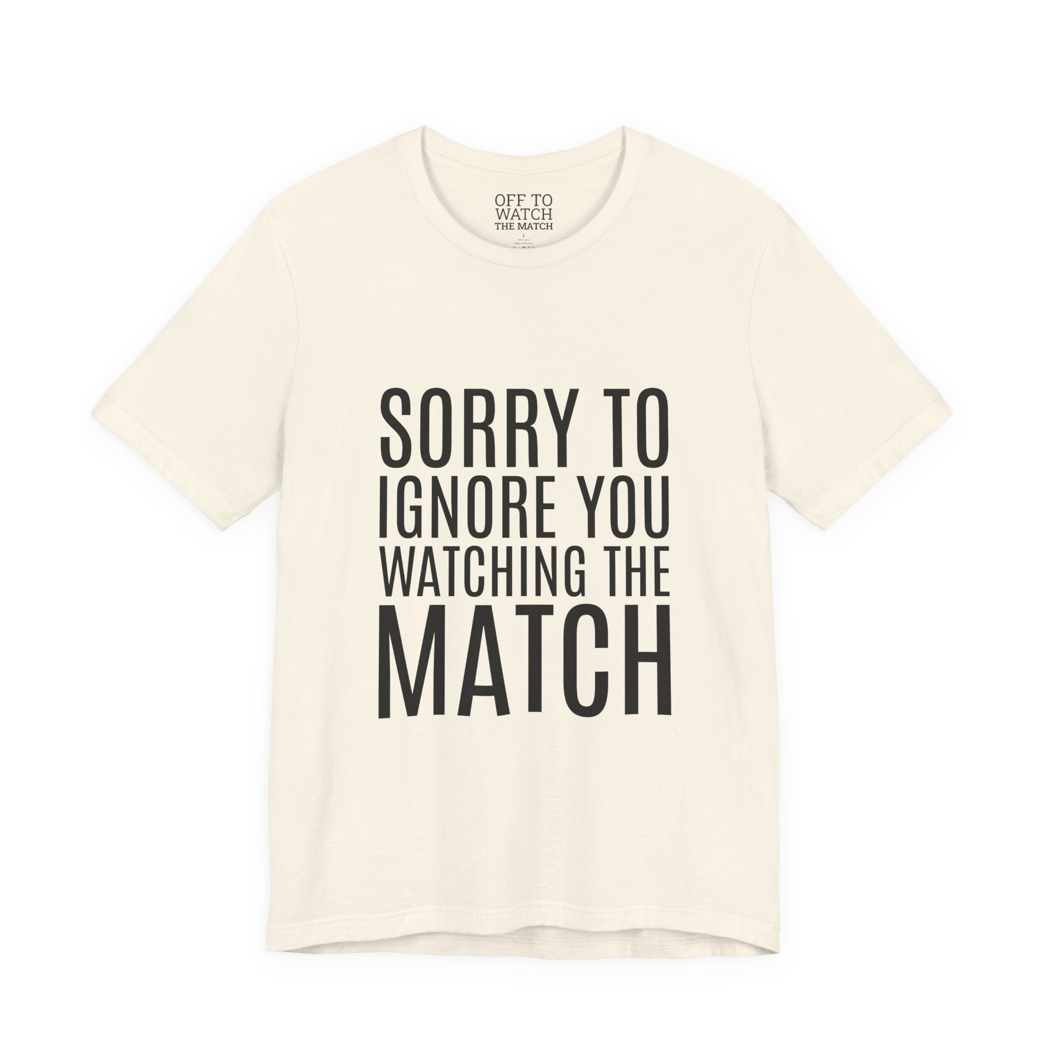 Off to Watch the Match Tee | Soccer Watch Party, Match-Day Outfit