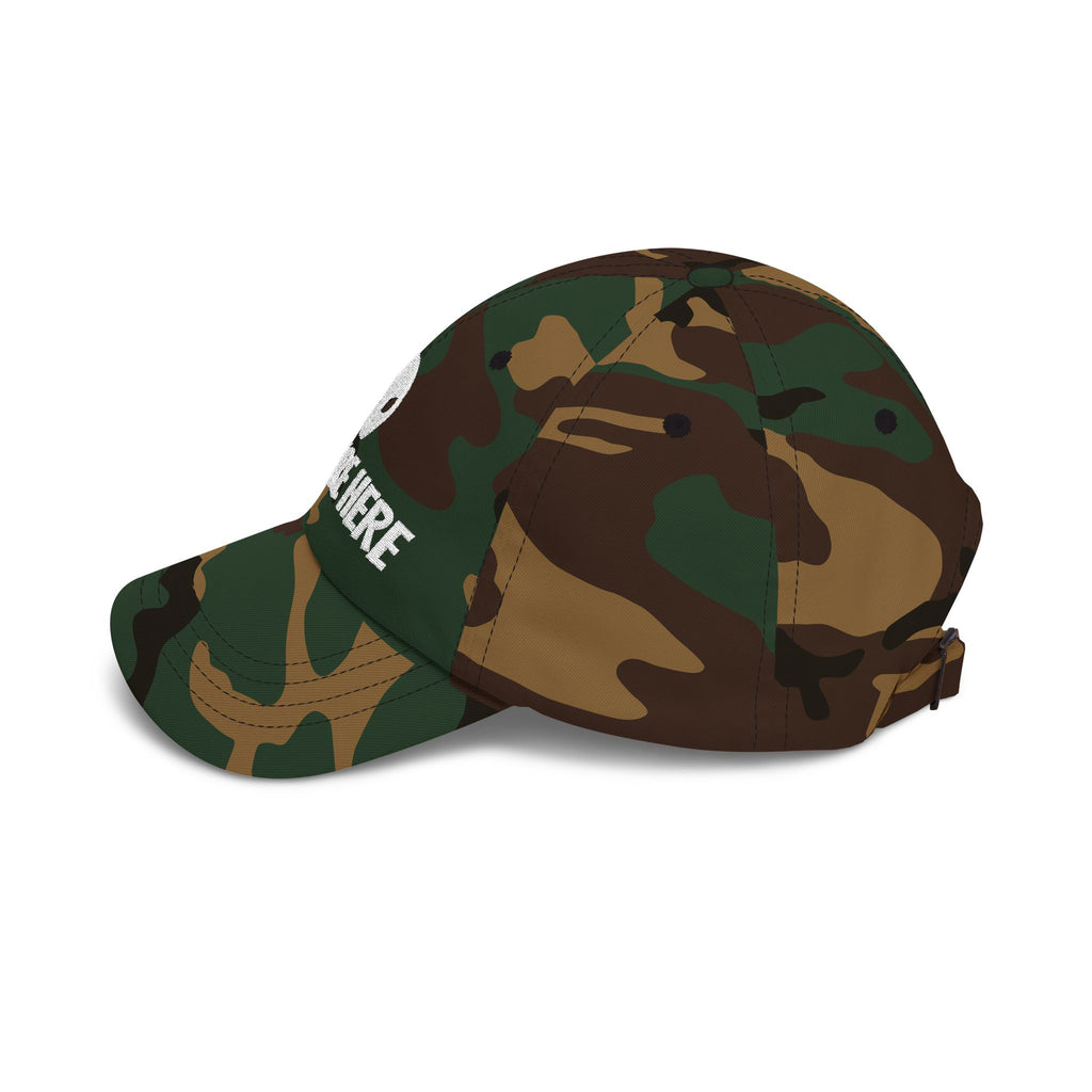 Alien "They Are Here" Dad Cap - Embroidered Baseball Hat dark