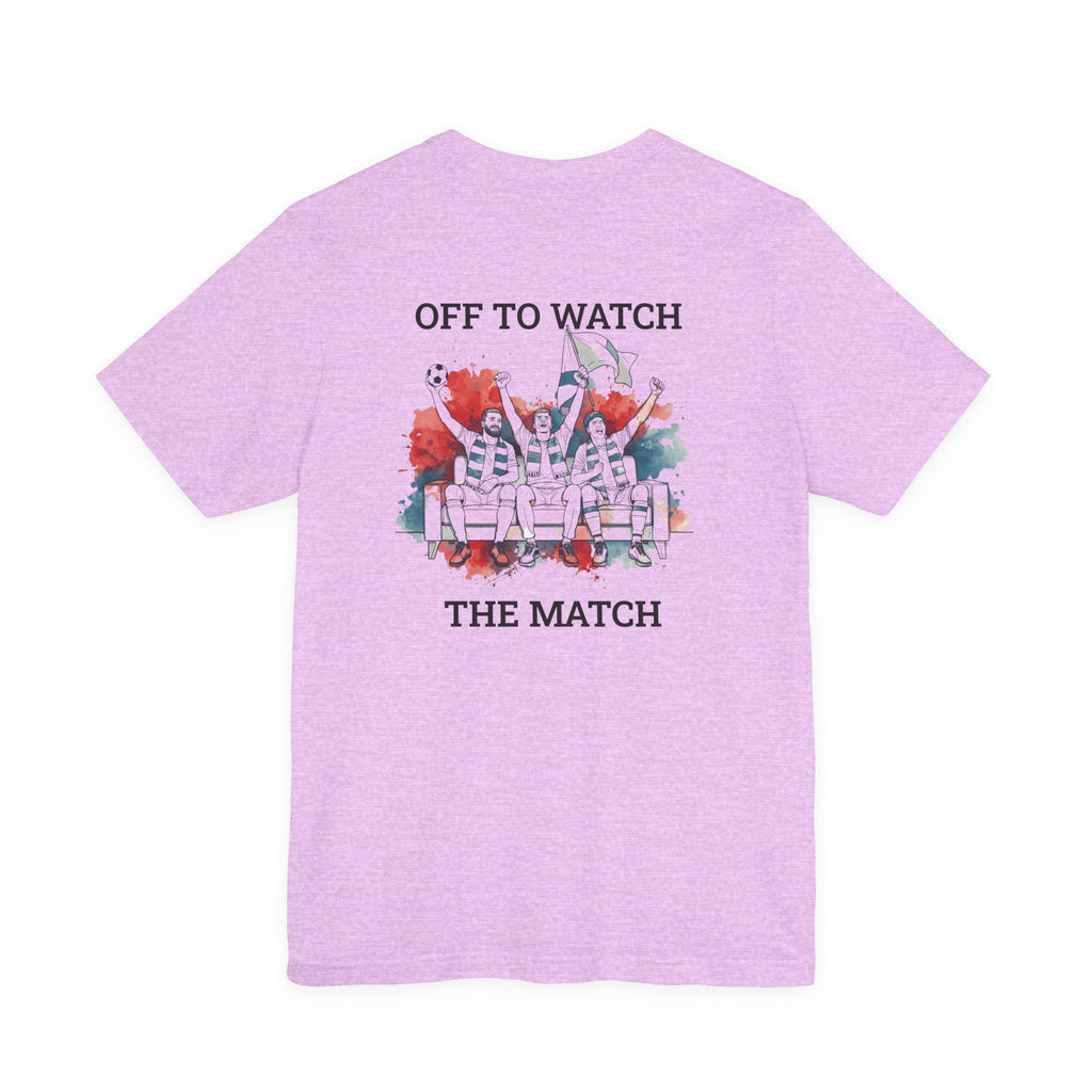 Off to Watch the Match Tee | soccer watch party, match-day outfit