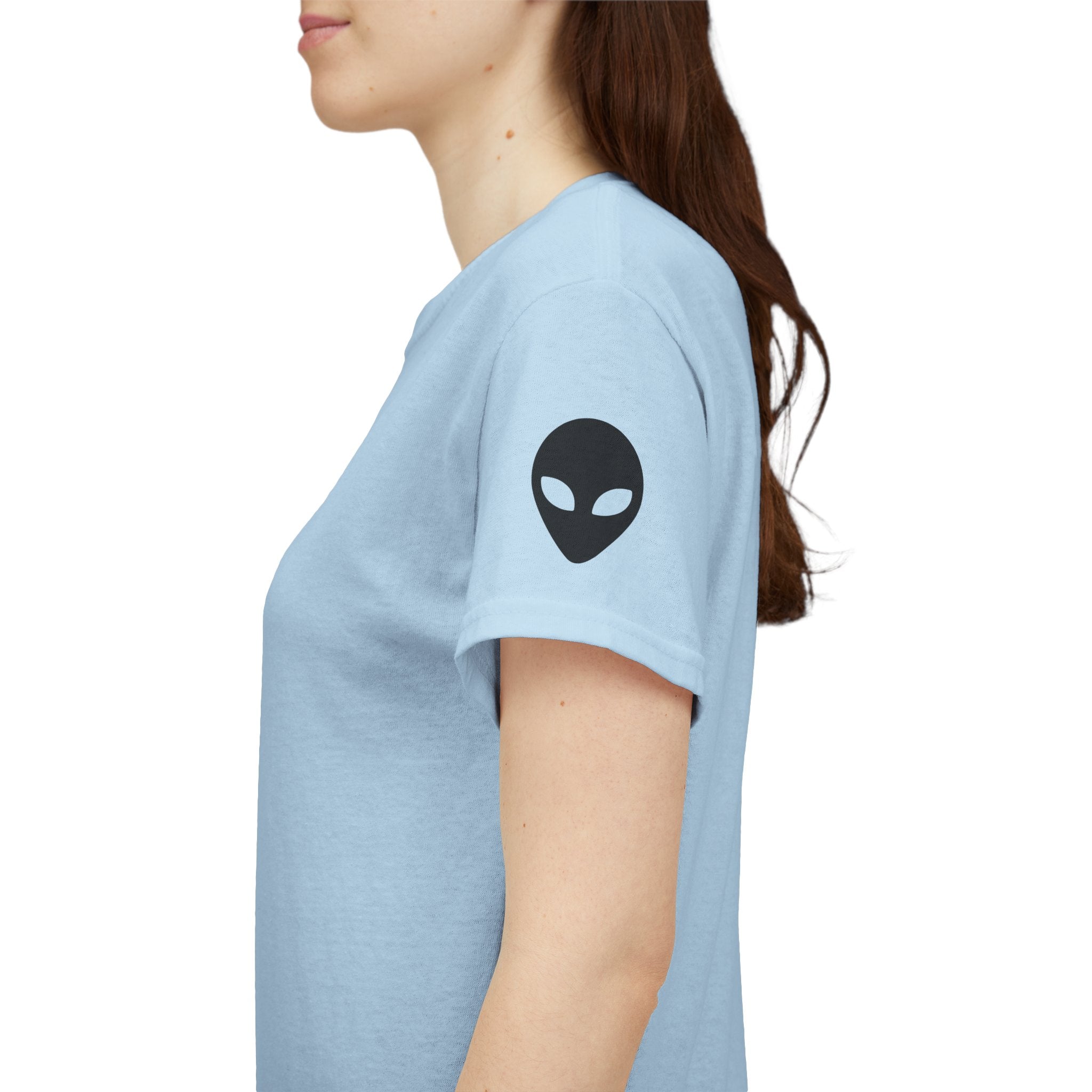 Alien Head "They Are Here" Graphic Tee