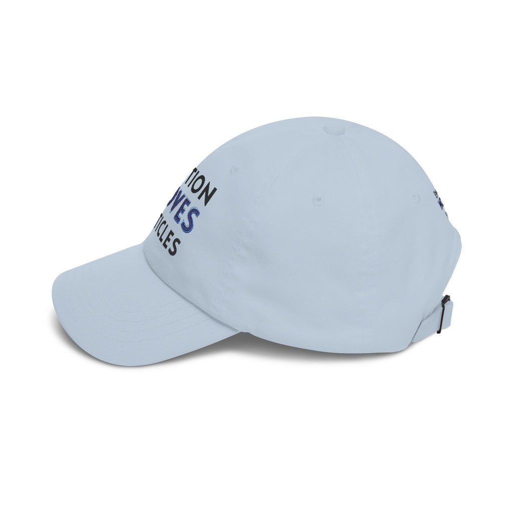 Emotions hýbou částicemi | Kšiltovka „Dad Cap“ – vyšívaná baseballová čepice