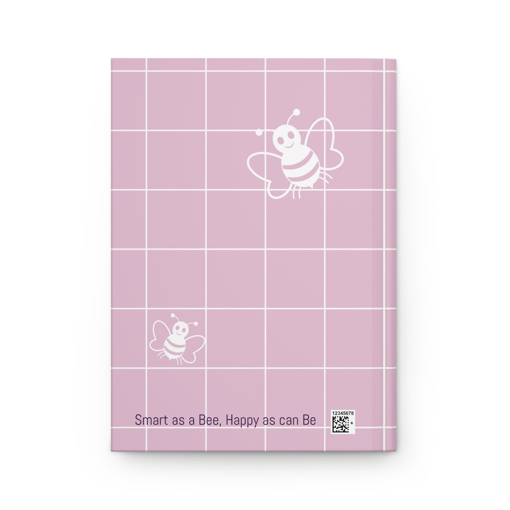 Personalized 'Smart as a Bee, Happy as can Be' Hardcover Journal