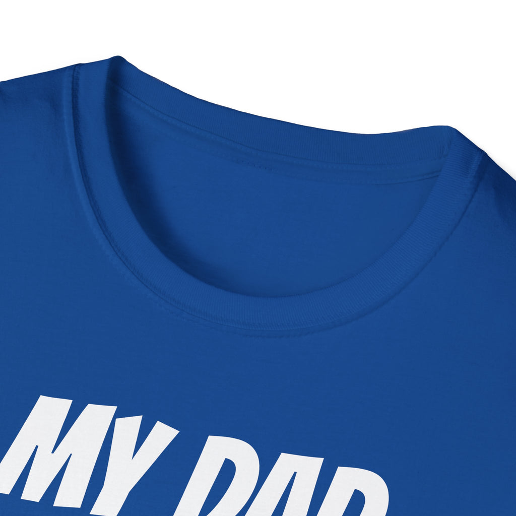 Superhero Dad T-Shirt — "My Dad Is My Superhero" Positive Message Tee