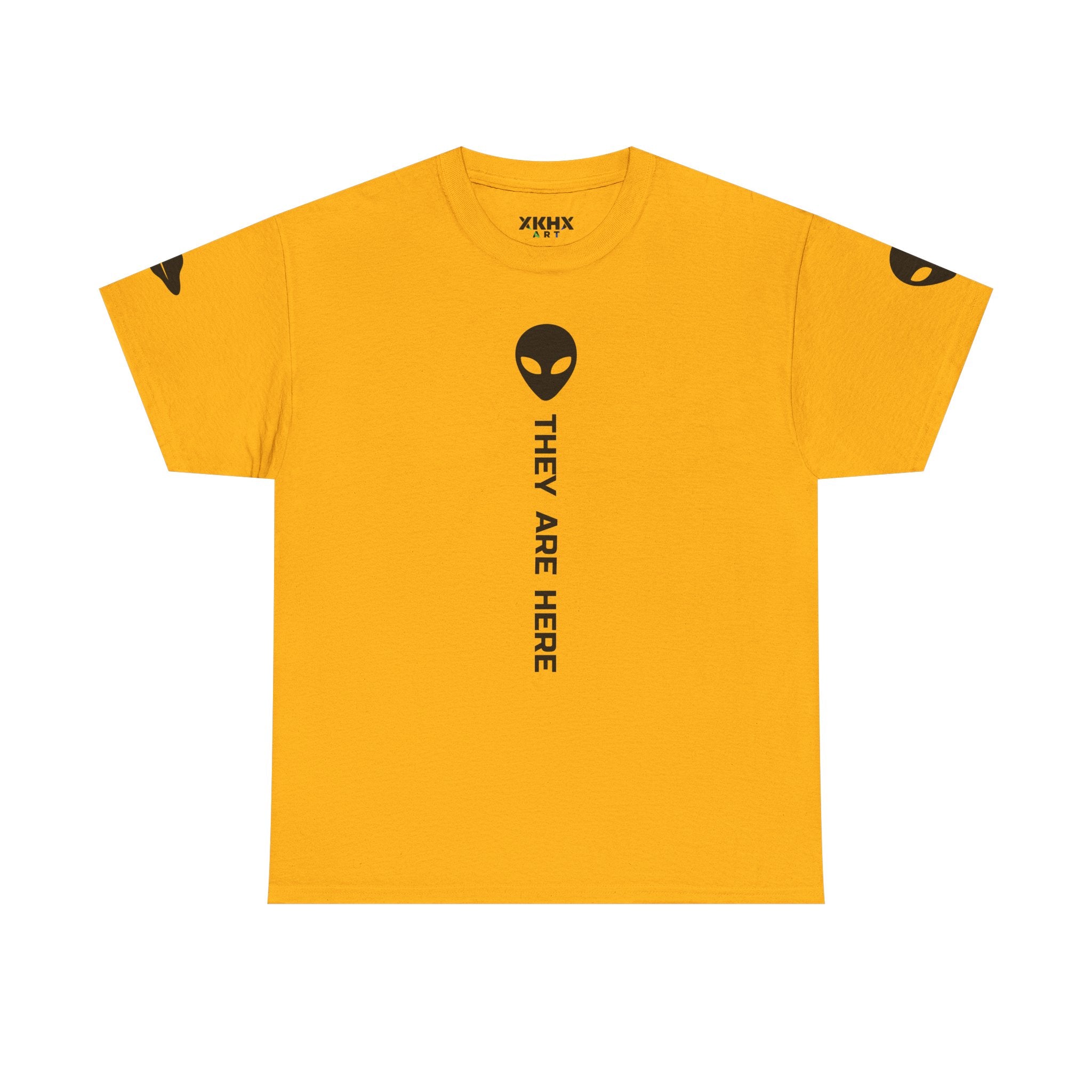 Alien Head "They Are Here" Graphic Tee