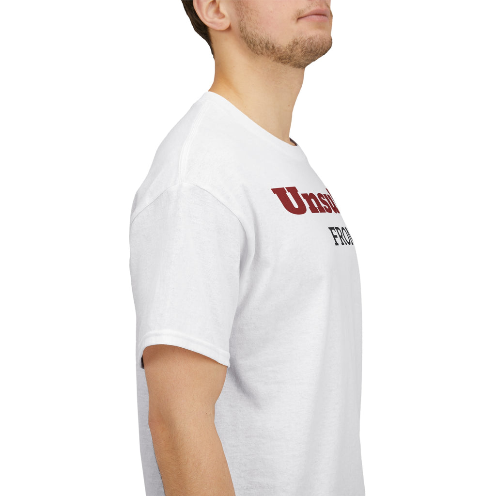 Tričko Wake Up — minimalistické tričko s grafikou „Odhlásit se z děje“