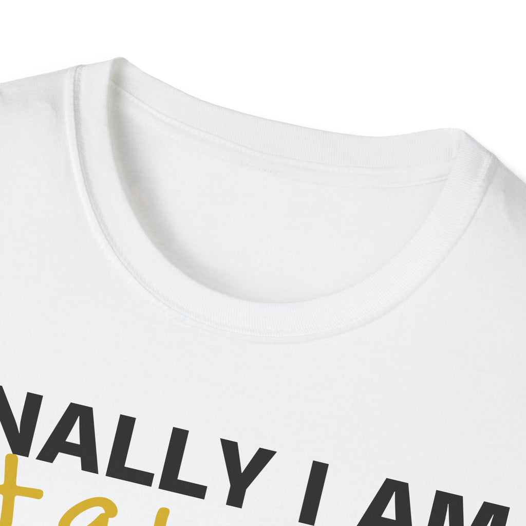 Alien T-Shirt — "Finally I am not a Weirdo talking about UFO & Aliens" - Positive Message Alien Tee