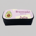 Personalized Avocado Pencil Case – "Bravocado! Property of [Name]" Cute School Supply