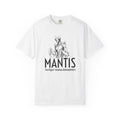 Alien Mantis Graphic T-Shirt — "The Hyper-Intuitive Bioengineers" Illustrated Tee